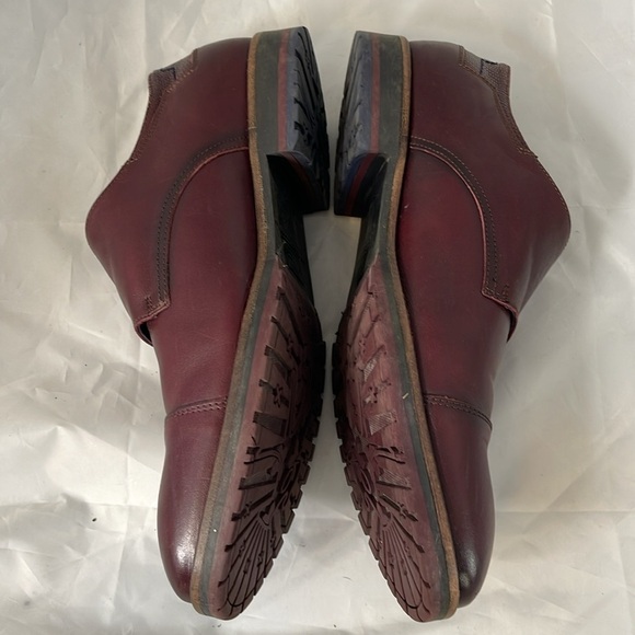 FLUCHOS Huellas Monk Strap Burgundy Cap Toe F0279 Genuine Leather Spain 43 EU - Picture 8 of 14